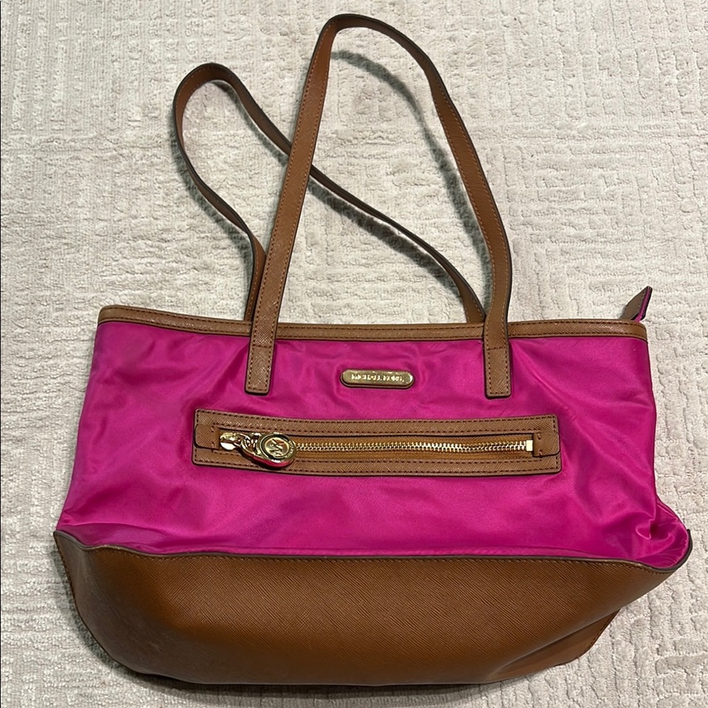 MICHAEL KORS KEMPTON TOTE PINK handbag